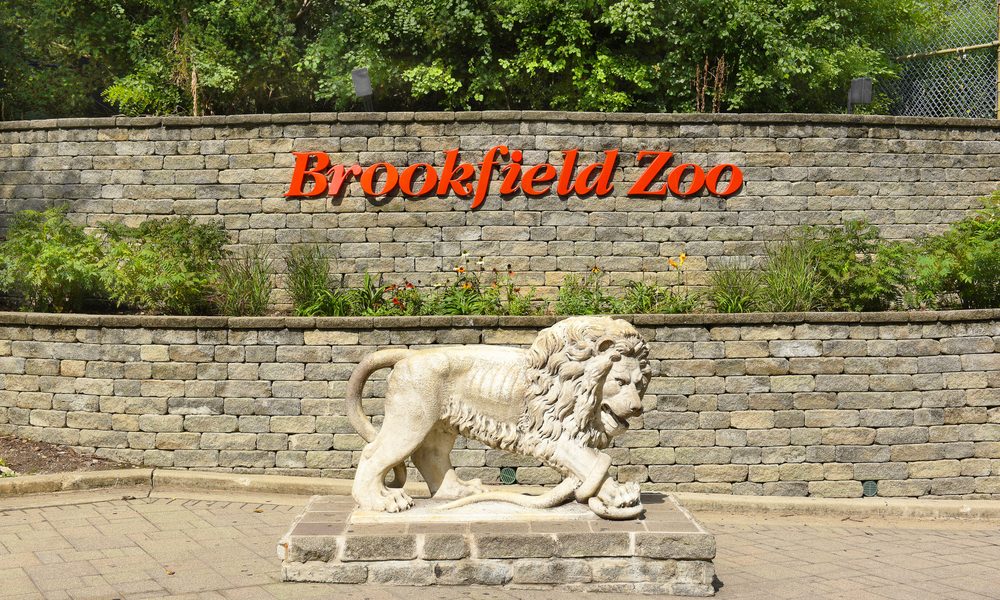 Brookfield,,Illinois,-,September,7,,2016:,Brookfield,Zoo,Sign.,The